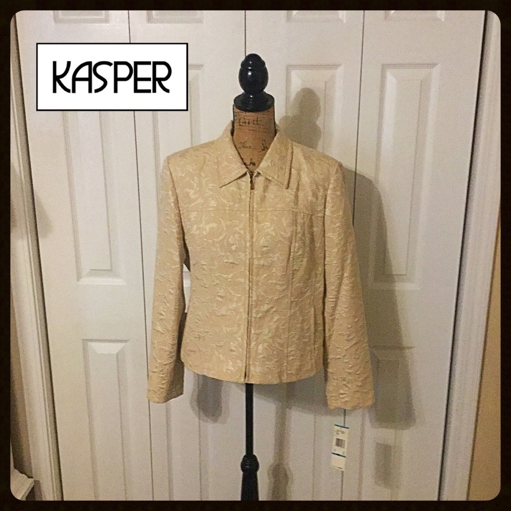 Vintage Designer Embroidered Blazer NWT